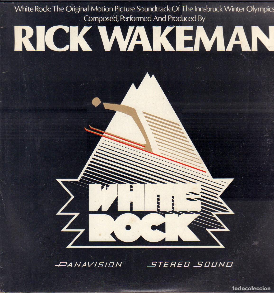 Discos de vinilo: RICK WAKEMAN - WHITE ROCK / THE ORIGINAL MOTION PICTURE SOUNDTRACK / LP A&M 1976 RF-26934