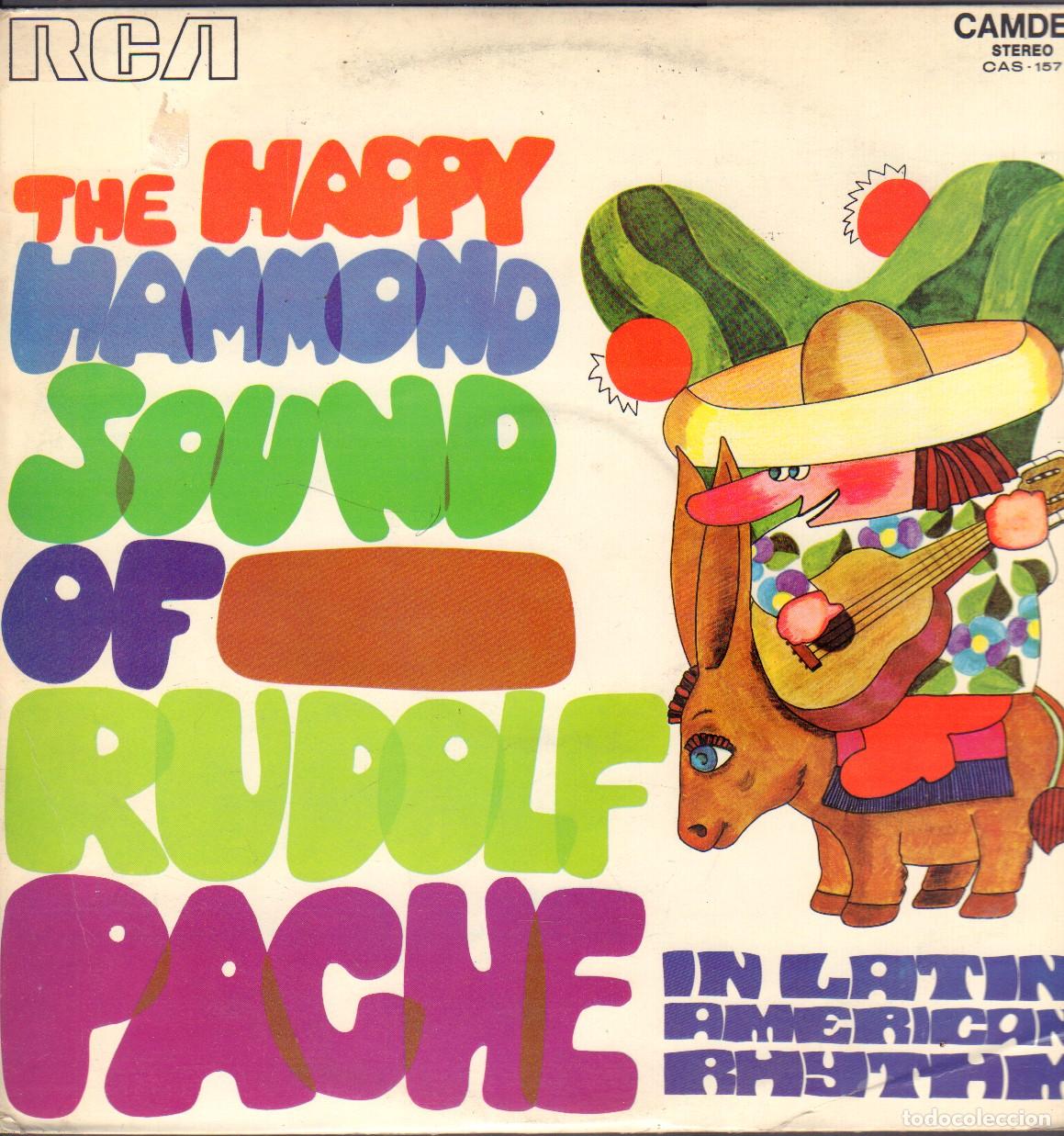 Discos de vinilo: RUDOLF PACHE - THE HAPPY HAMMOND SOUND OF.../ IN LATIN AMERICAN RHYTHM / LP RCA 1972 RF-26938