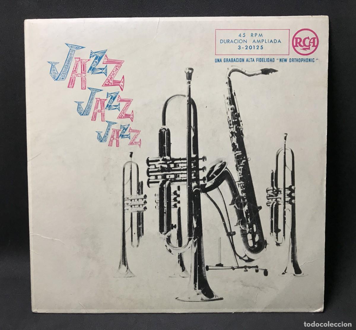 Discos de vinilo: Al Cohn &lrm;&ndash; Jazz, Jazz, Jazz - EP, 7&rdquo; - RCA &ndash; 3-20125 - 1958 Spain