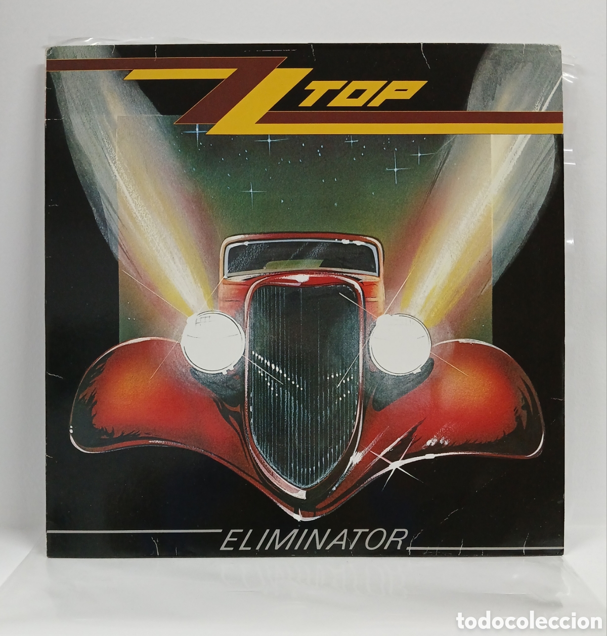 Discos de vinilo: ZZ TOP &rdquo;ELIMINATOR&rdquo; LP. ORIG. GERMANY. 1983 (VG+)