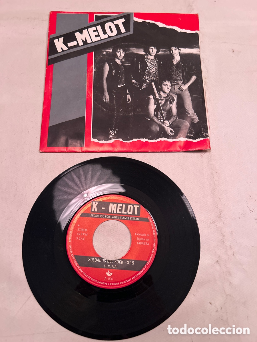 Discos de vinilo: Disco de vinilo single K-Melot - Foto 1