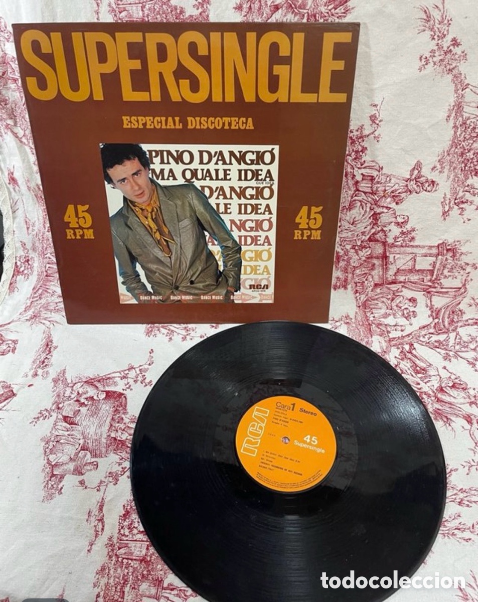 Discos de vinilo: Pino d'angio maxi ma quale idea Espa&ntilde;a 1981