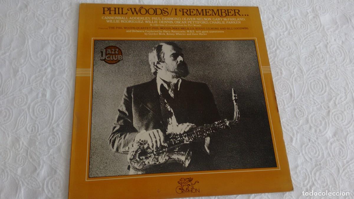 Discos de vinilo: L.P. ( vinilo) de PHIL WOODS a&ntilde;os 80