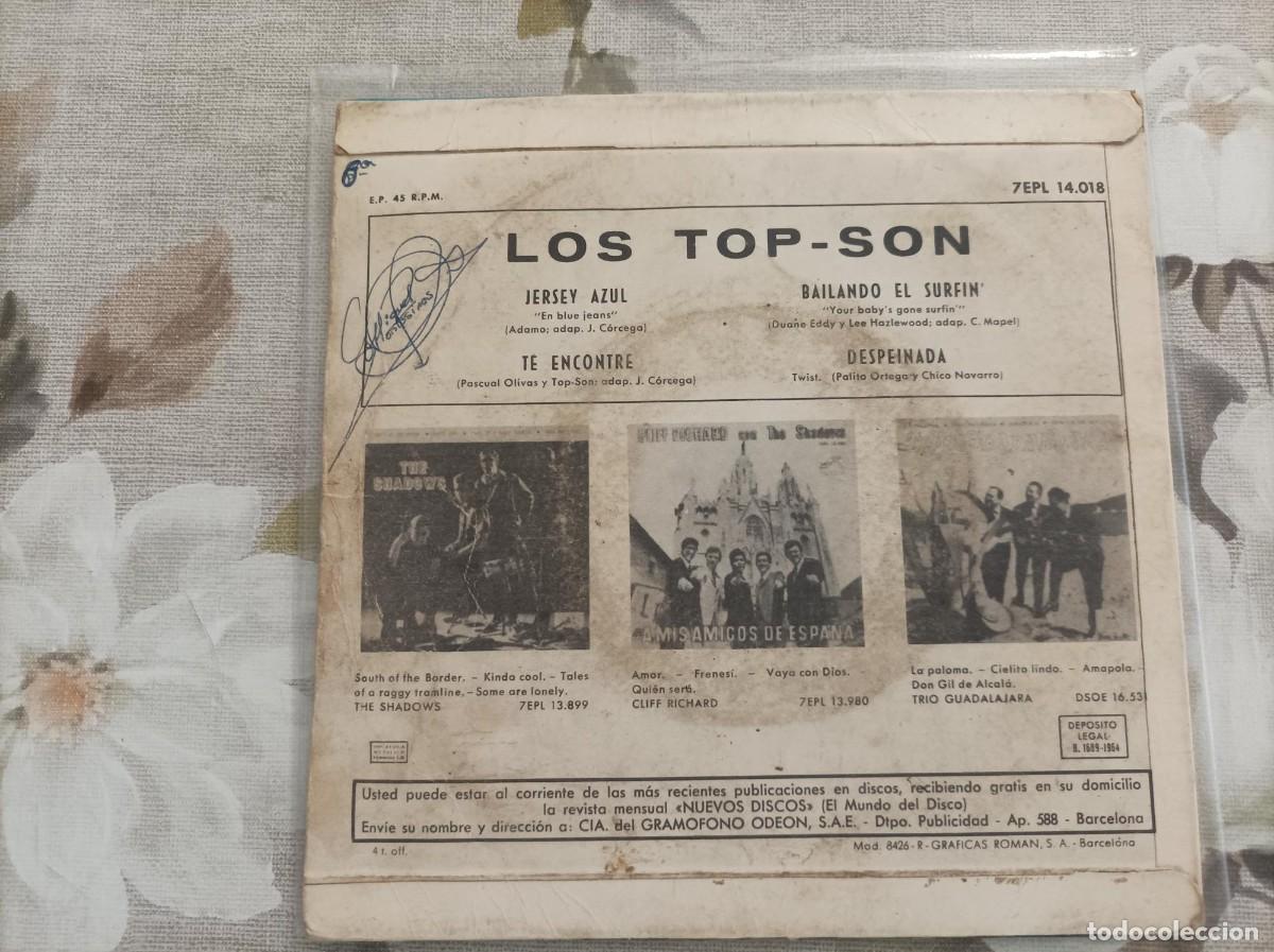 Discos de vinilo: Los Top-Son ep dificil -Leer- - Foto 2