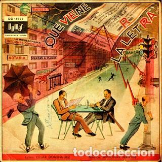 Discos de vinilo: ORQUESTA LOS TROVADORES -single- Qu&eacute; viene la letra