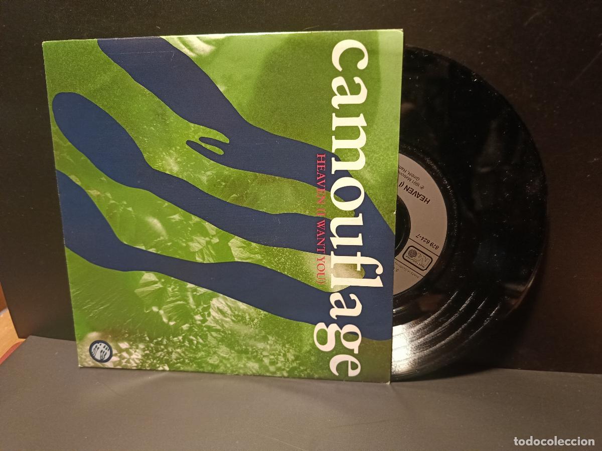 Discos de vinilo: CAMOUFLAGE HEAVEN WANT YOU SINGLE 1991 PEPETO