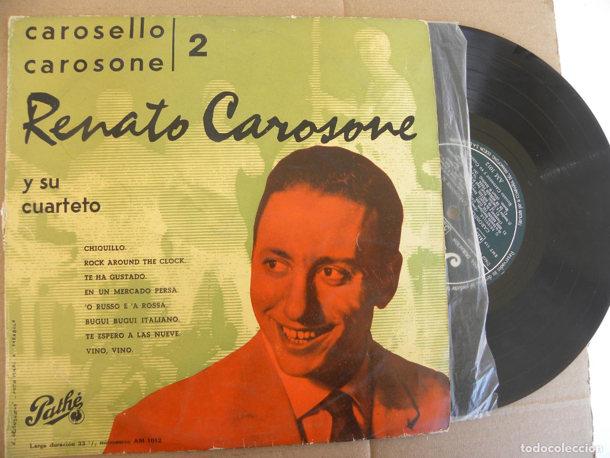 Discos de vinilo: RENATO CARASONE Y SU CUARTETO -MINI LP 10 PULGADAS -PEDIDO MINIMO 3 EUROS