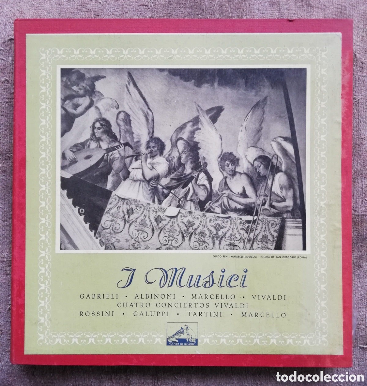 Vinyl records: I Musici - Gabrieli, Albinoni, Marcello, Vivaldi, Rossini, Galuppi, Tartini. Caja 3 lps La voz amo