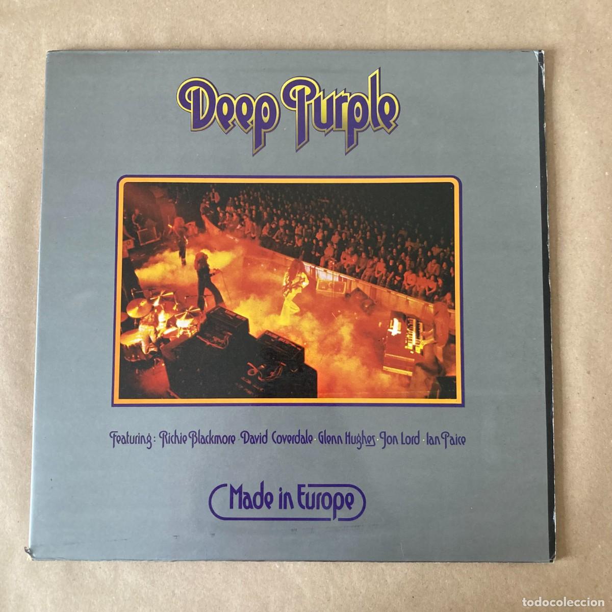 Discos de vinilo: VINILO LP DEEP PURPLE MADE IN EUROPE, FEATURING RICHI BLACKMORE DAVID COVERDALE EMI 06498181