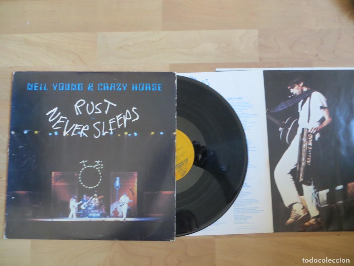 Discos de vinilo: Neil Young & Crazy Horse - Rust Never Sleeps (LP, Album) 1979 U.S.A. !!!!