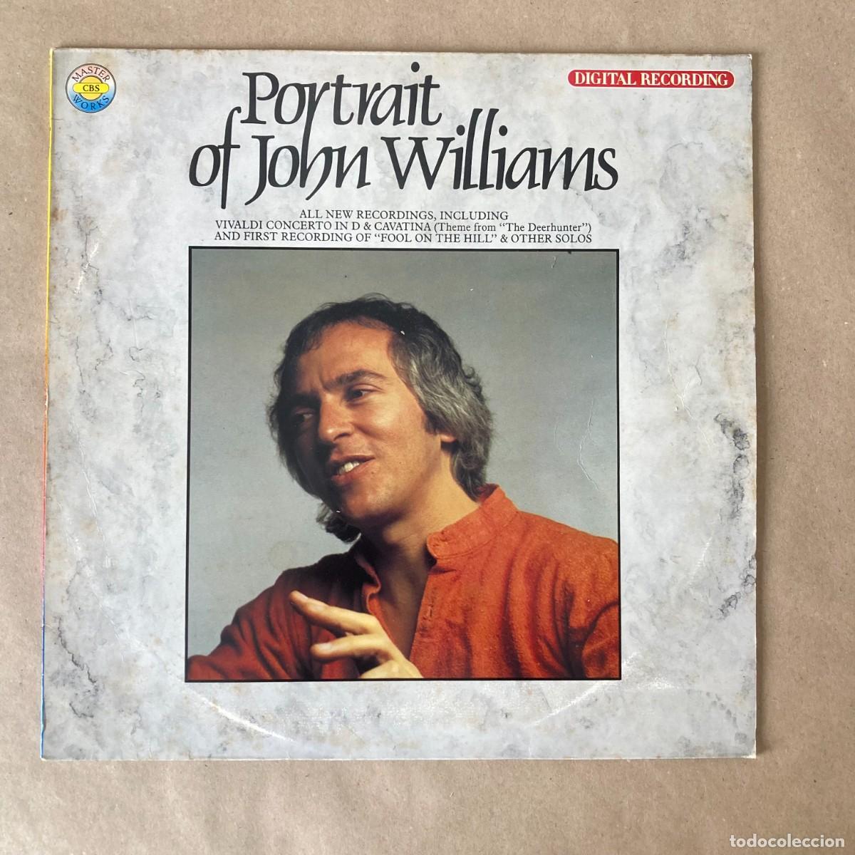 Discos de vinilo: VINILO LP PORTRAIT OF JOHN WILLIAMS, CBS RECORDS D 37791, 1982