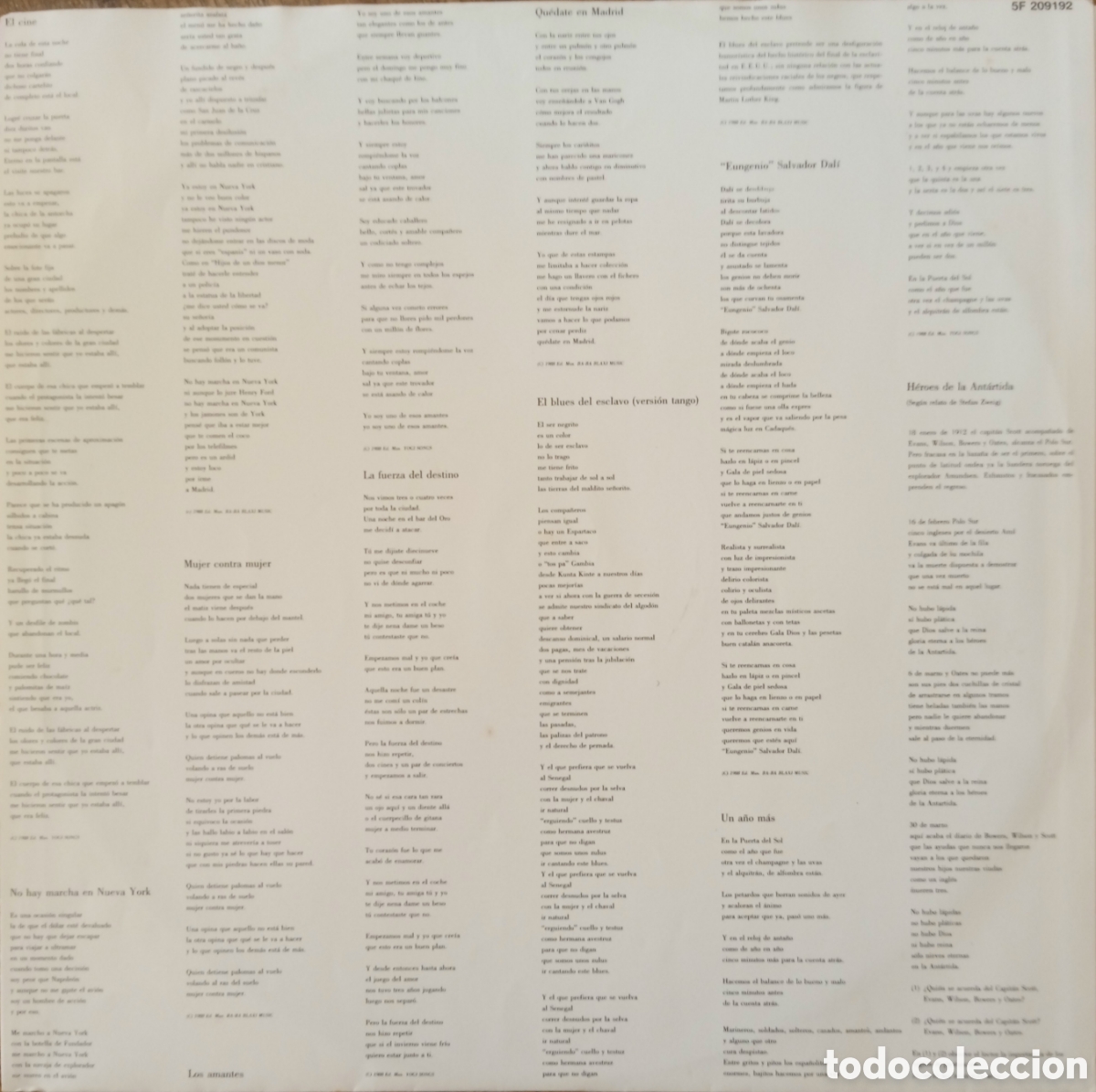 Discos de vinilo: Disco de vinilo Mecano - Foto 4
