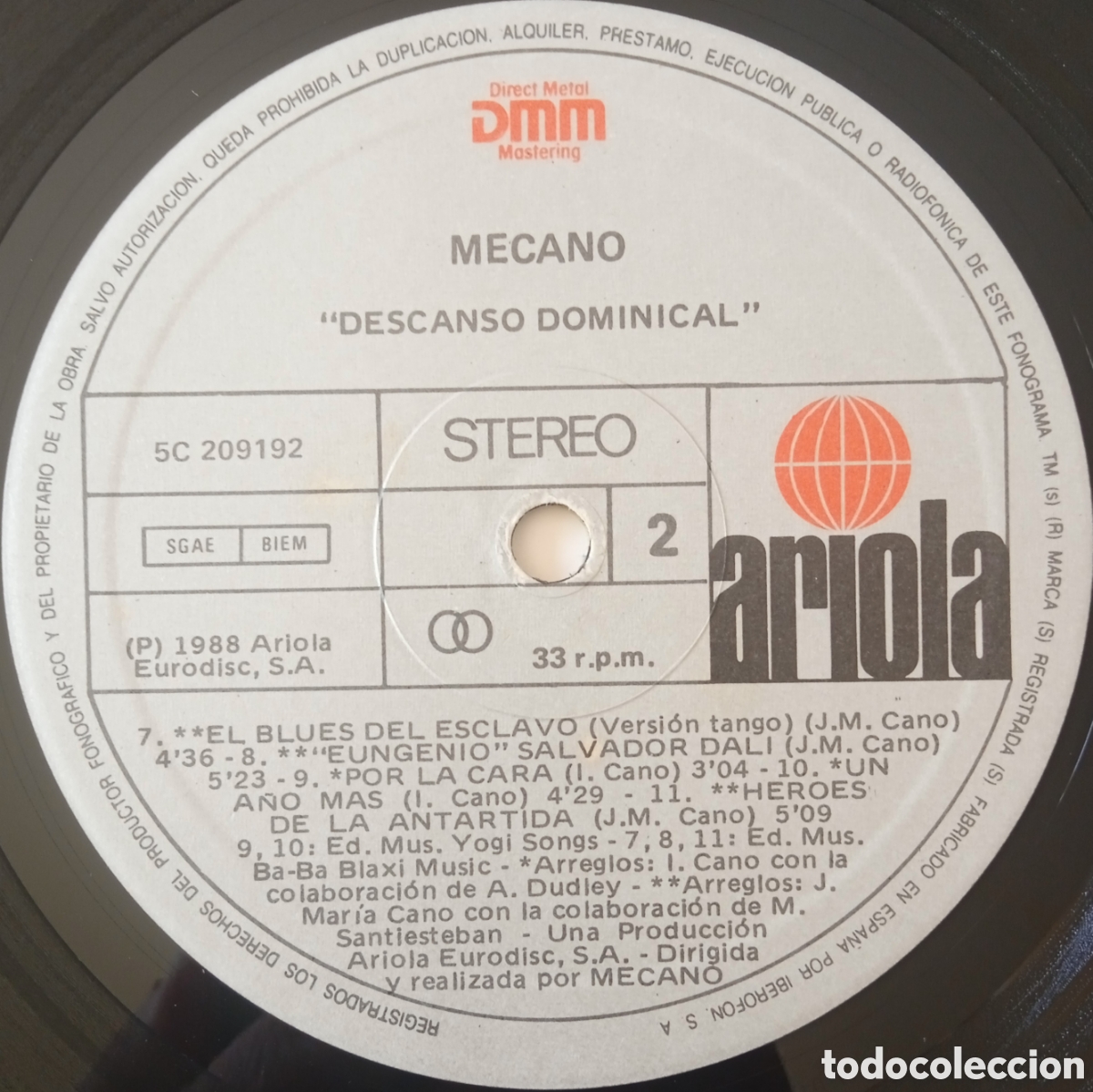 Discos de vinilo: Disco de vinilo Mecano - Foto 6