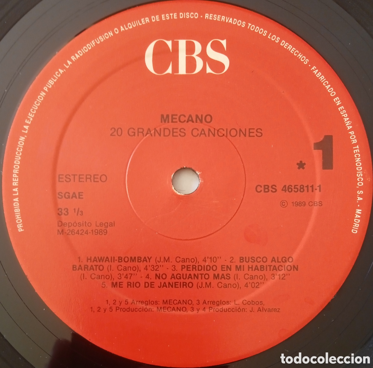 Discos de vinilo: Disco de vinilo Mecano - Foto 4
