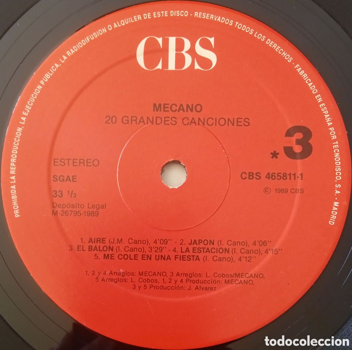 Discos de vinilo: Disco de vinilo Mecano - Foto 6