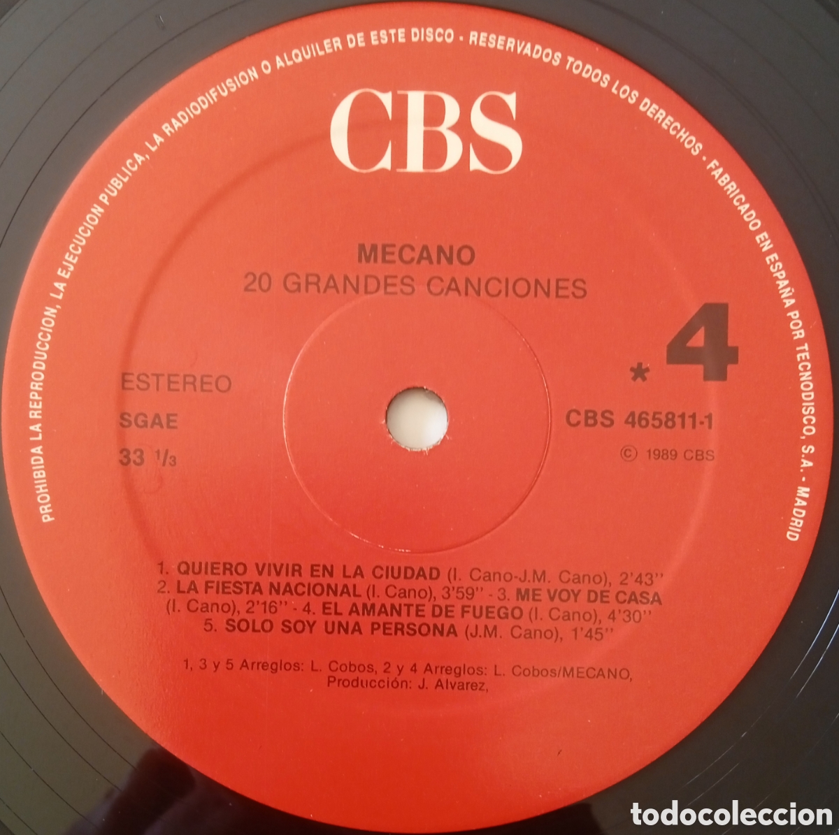 Discos de vinilo: Disco de vinilo Mecano - Foto 7