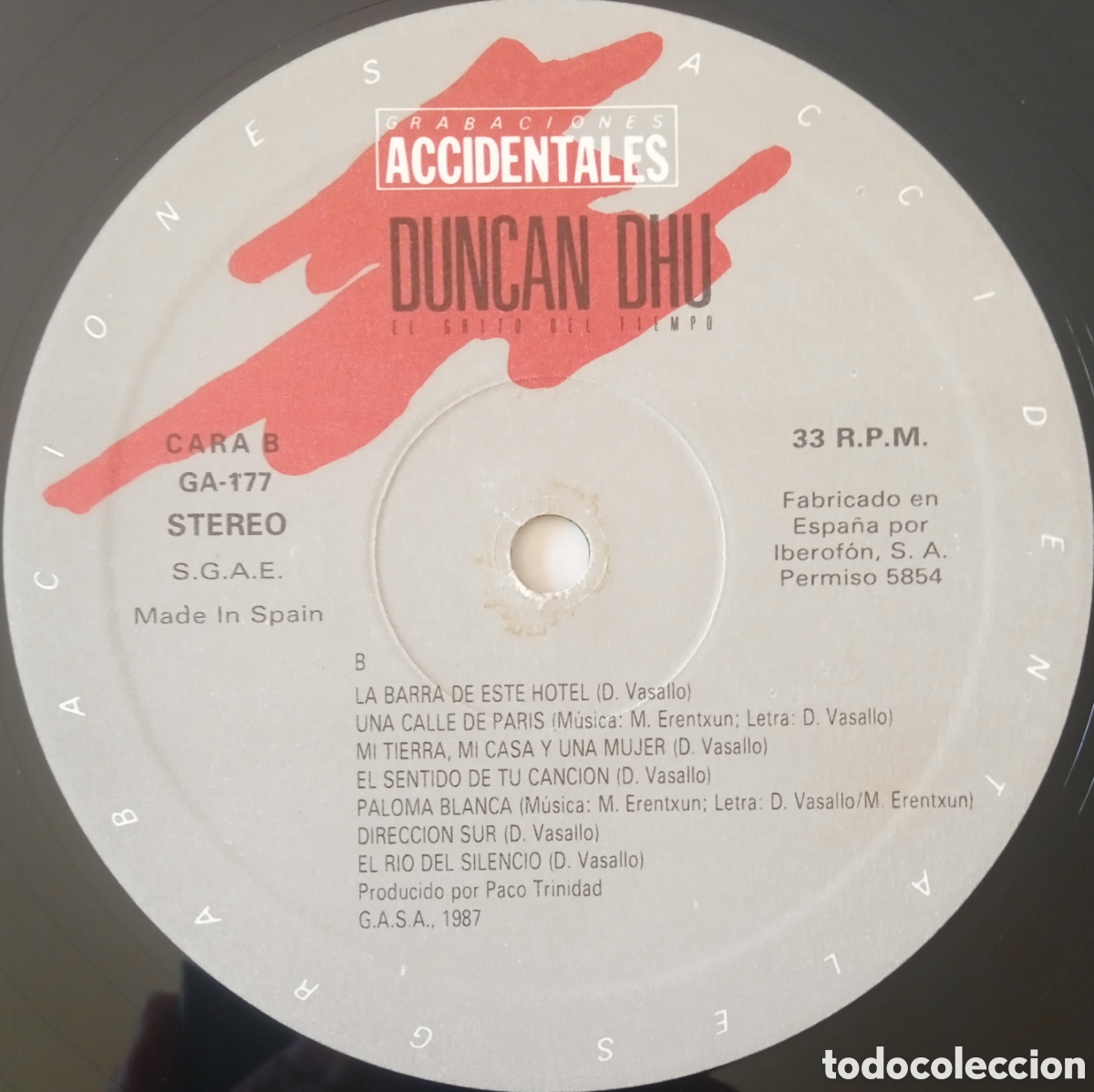 Discos de vinilo: Disco de vinilo Duncan Dhu - Foto 6