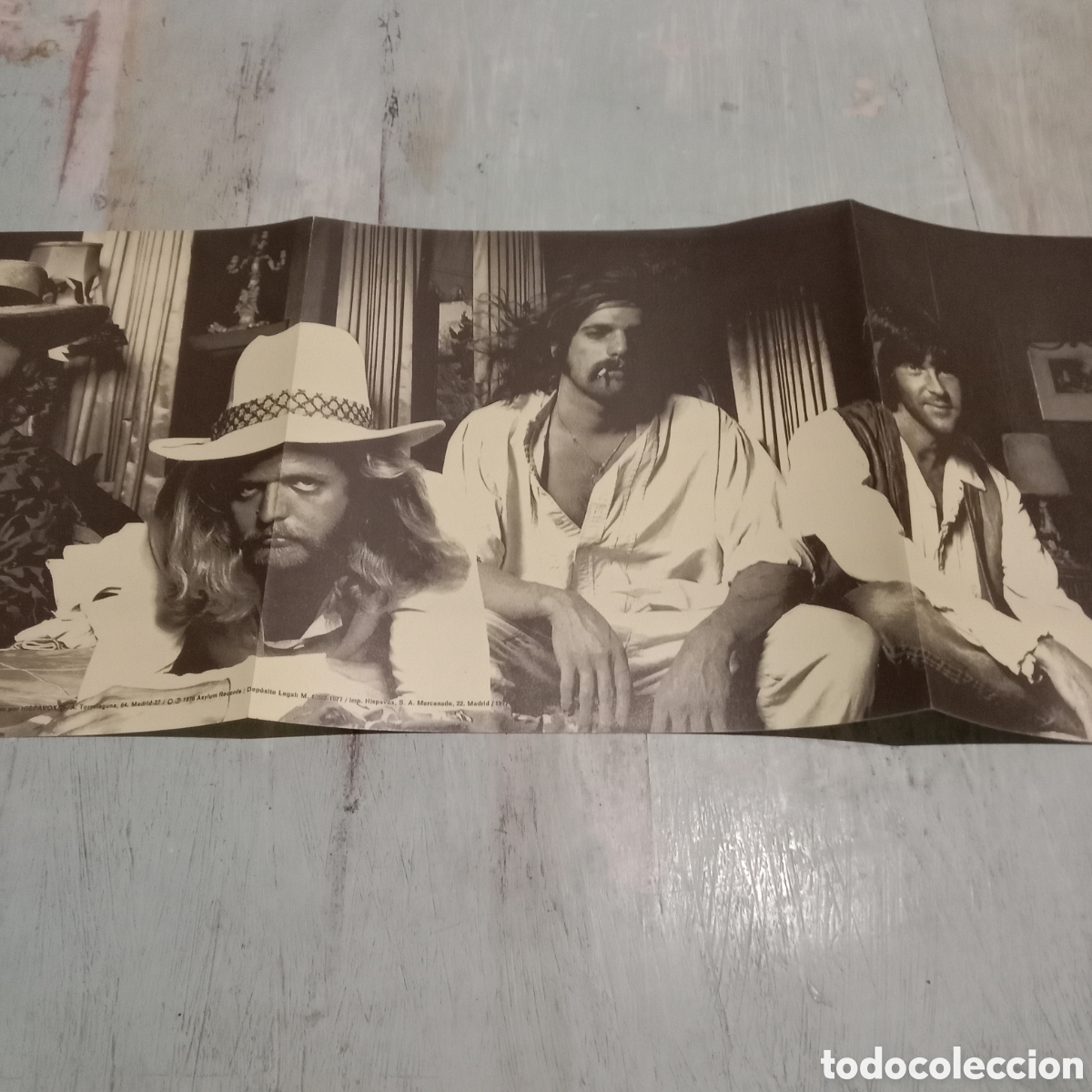 Discos de vinilo: EAGLES - HOTEL CALIFORNIA - LP GATEFOLD - Foto 8