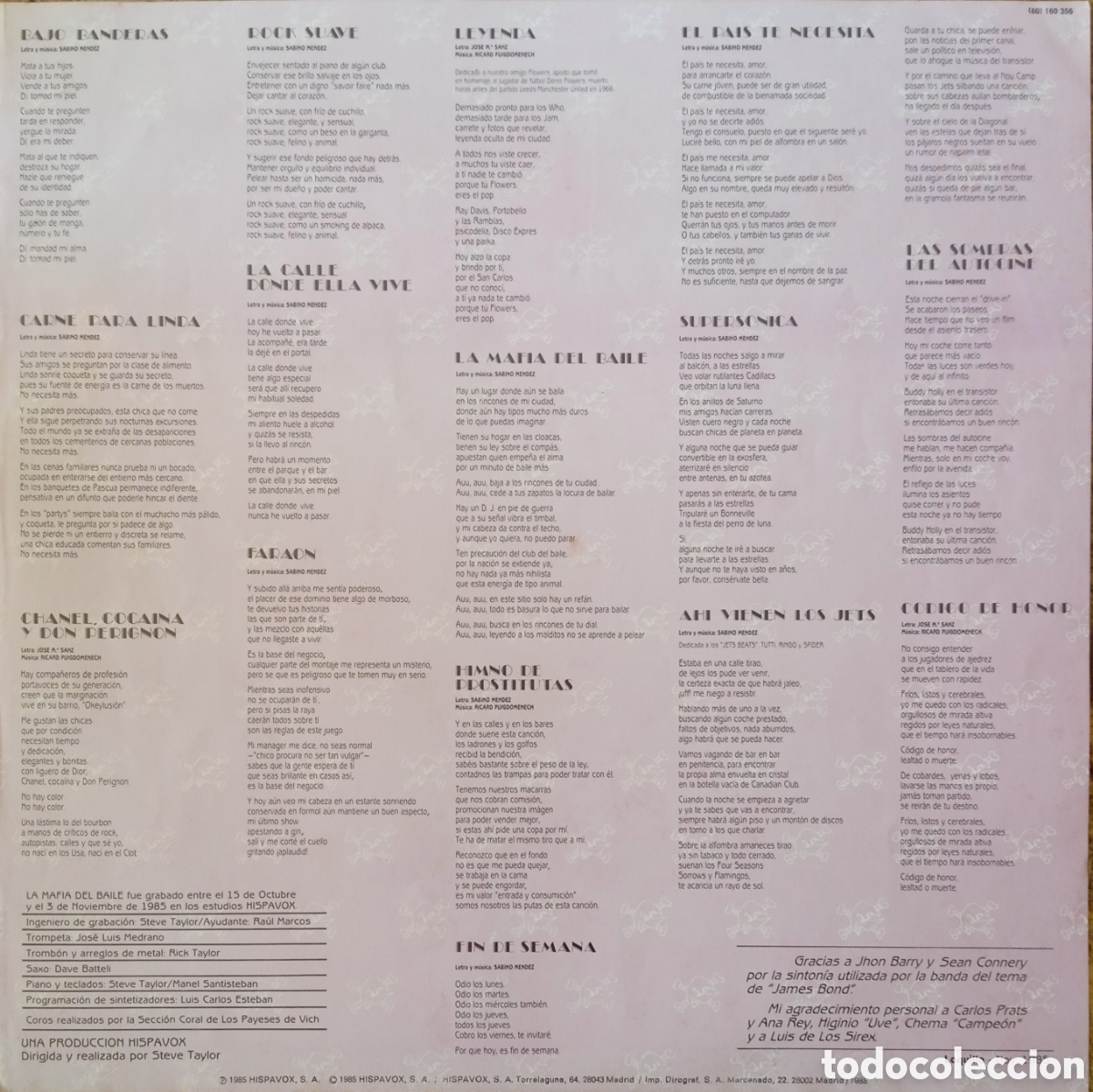 Discos de vinilo: Disco de vinilo Loquillo Y Trogloditas - Foto 3