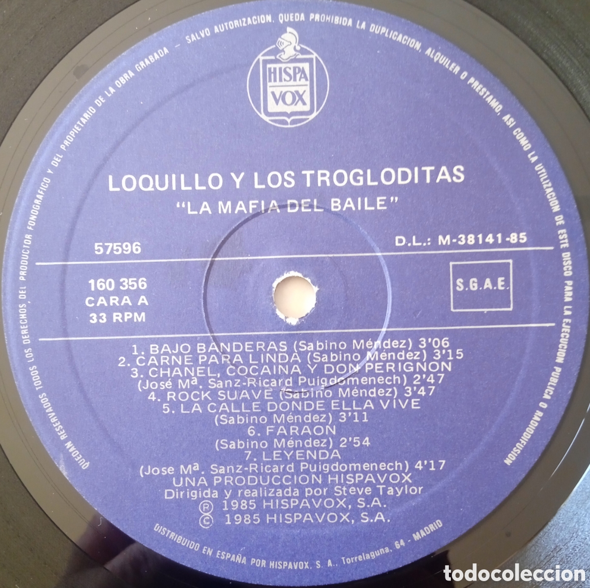 Discos de vinilo: Disco de vinilo Loquillo Y Trogloditas - Foto 5