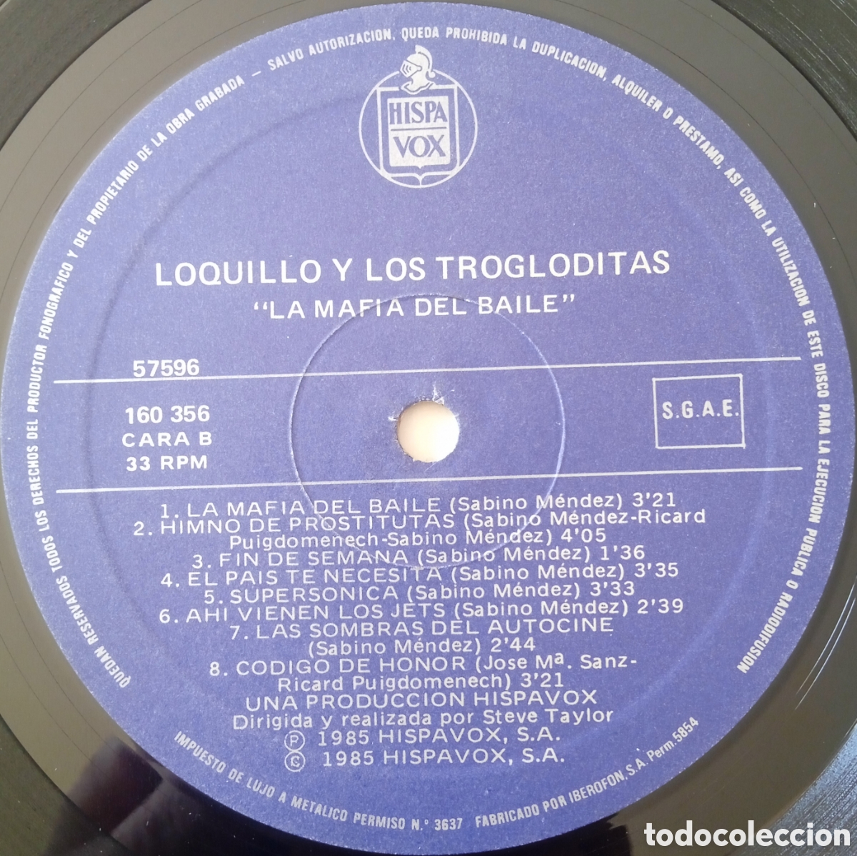 Discos de vinilo: Disco de vinilo Loquillo Y Trogloditas - Foto 6