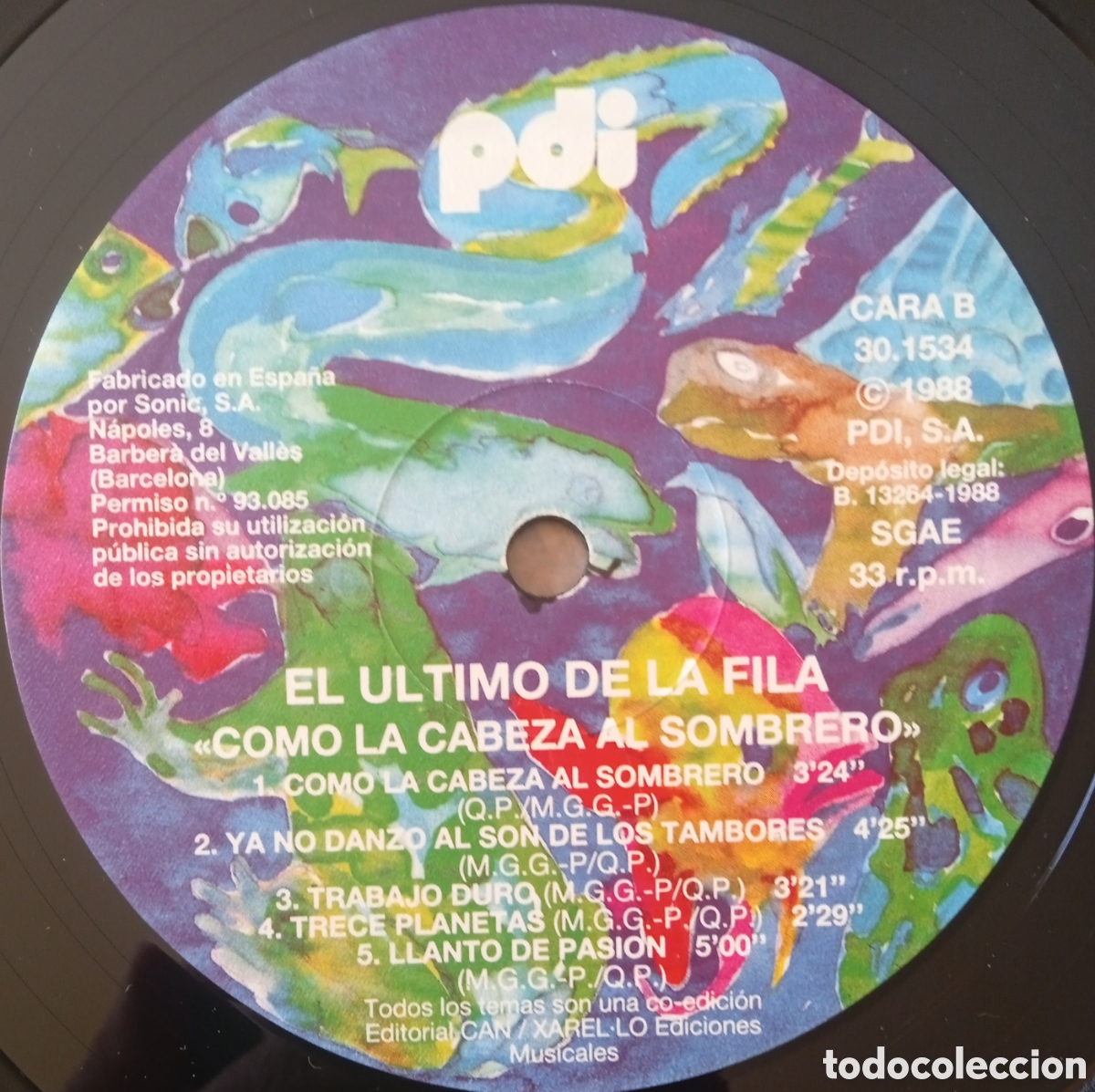 Discos de vinilo: Disco de vinilo El &Uacute;ltimo De La Fila - Foto 6