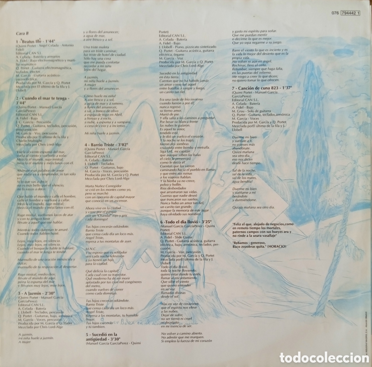 Discos de vinilo: Disco de vinilo El &Uacute;ltimo De La Fila - Foto 4