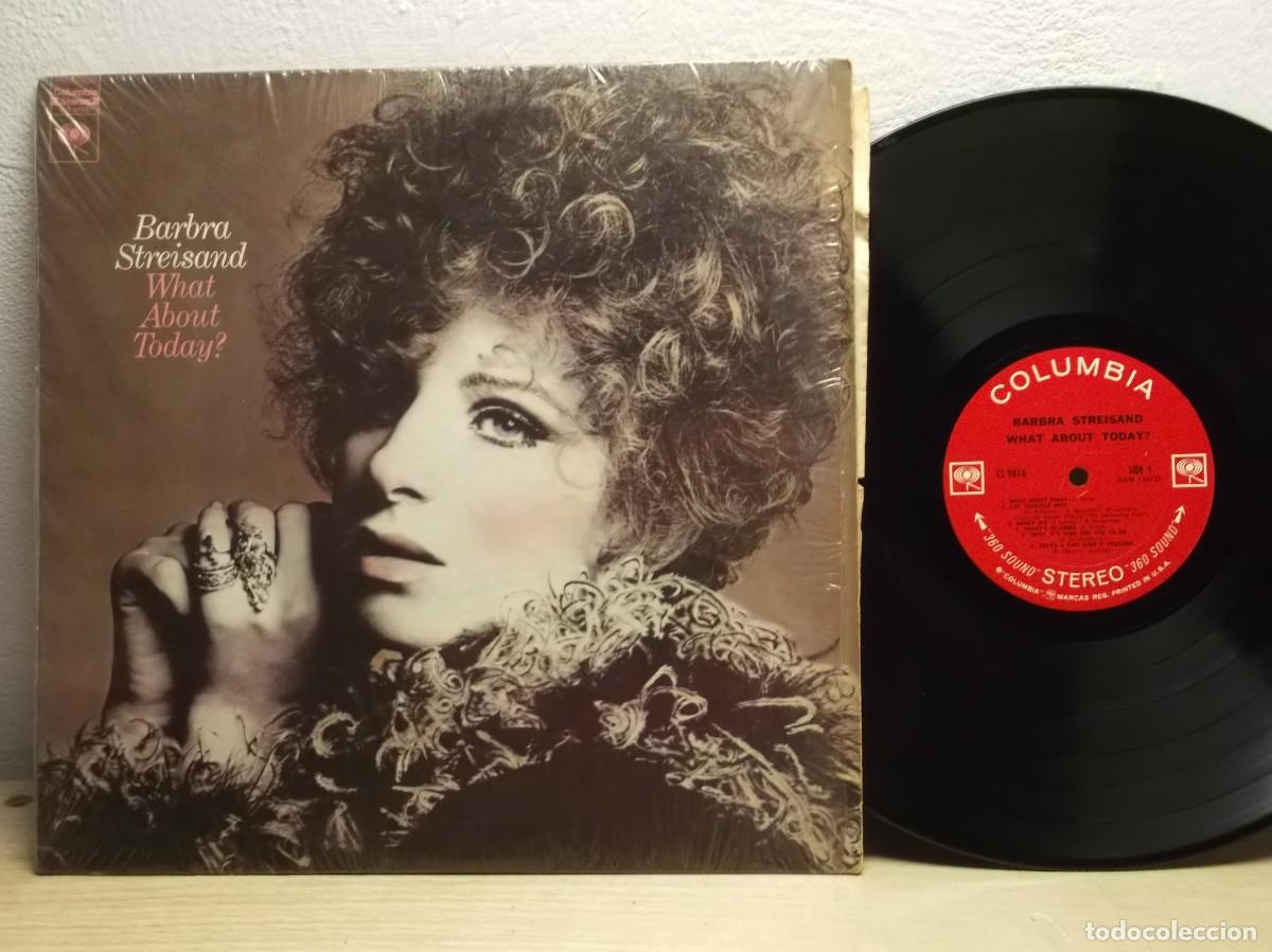 Discos de vinilo: Barbra Streisand &ndash; What About Today? LP 1969 USA