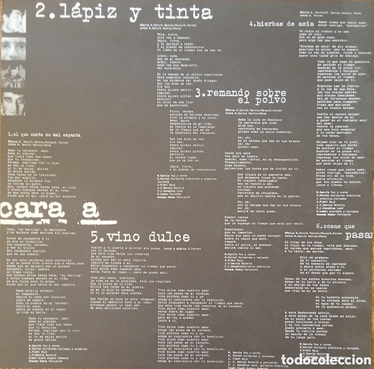 Discos de vinilo: Disco de vinilo El &Uacute;ltimo De La Fila - Foto 3