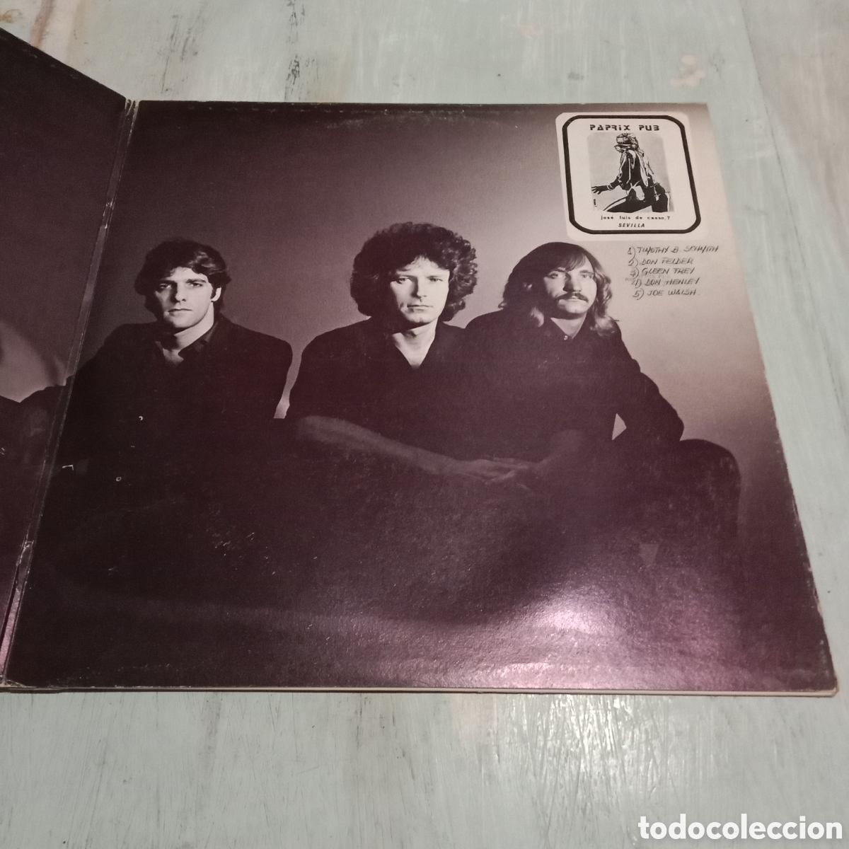 Discos de vinilo: EAGLES - THE LONG RUN - LP GATEFOLD - Foto 5