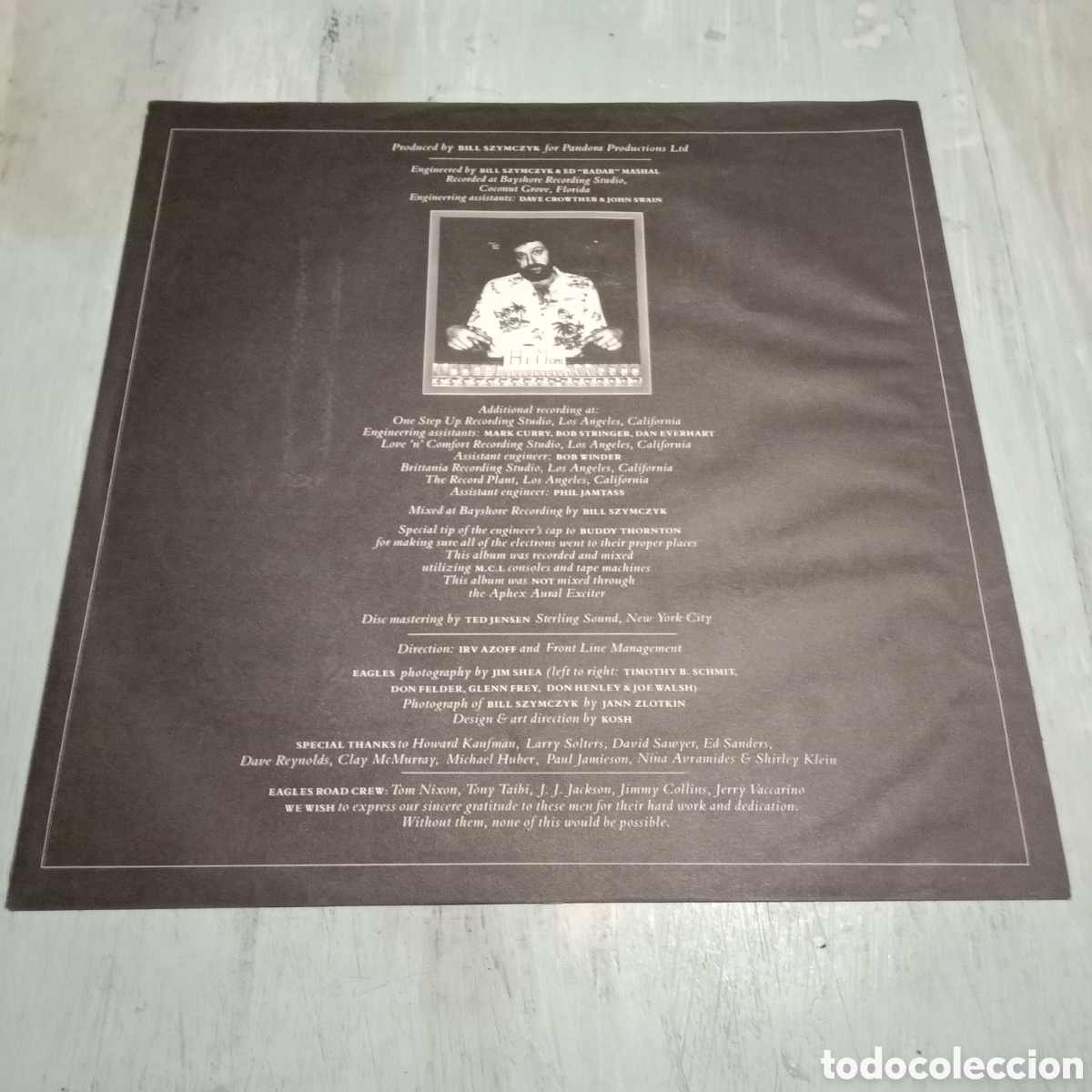 Discos de vinilo: EAGLES - THE LONG RUN - LP GATEFOLD - Foto 8