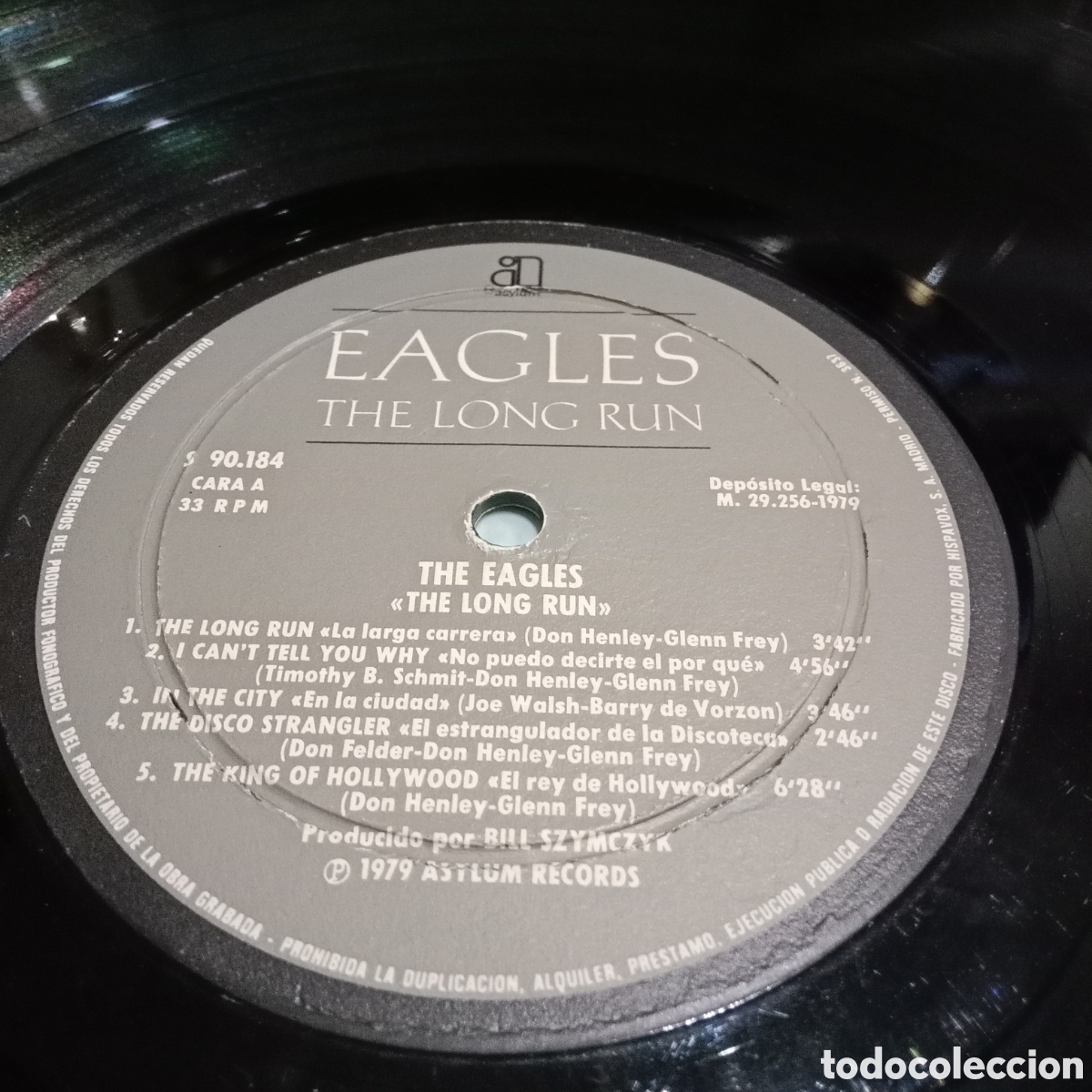 Discos de vinilo: EAGLES - THE LONG RUN - LP GATEFOLD - Foto 10