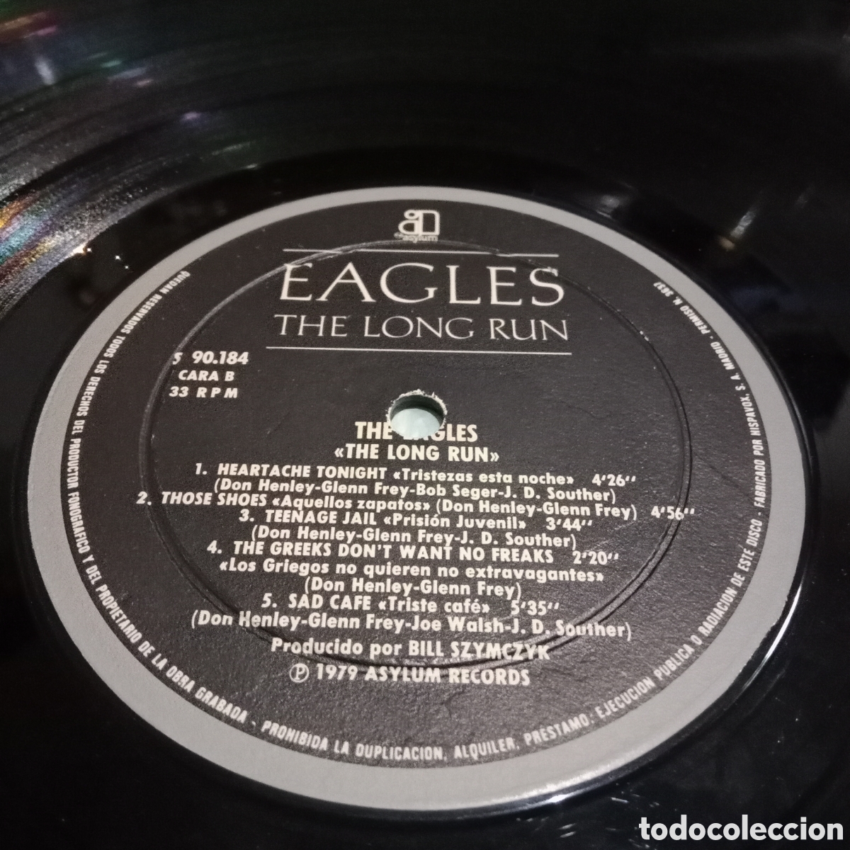 Discos de vinilo: EAGLES - THE LONG RUN - LP GATEFOLD - Foto 11