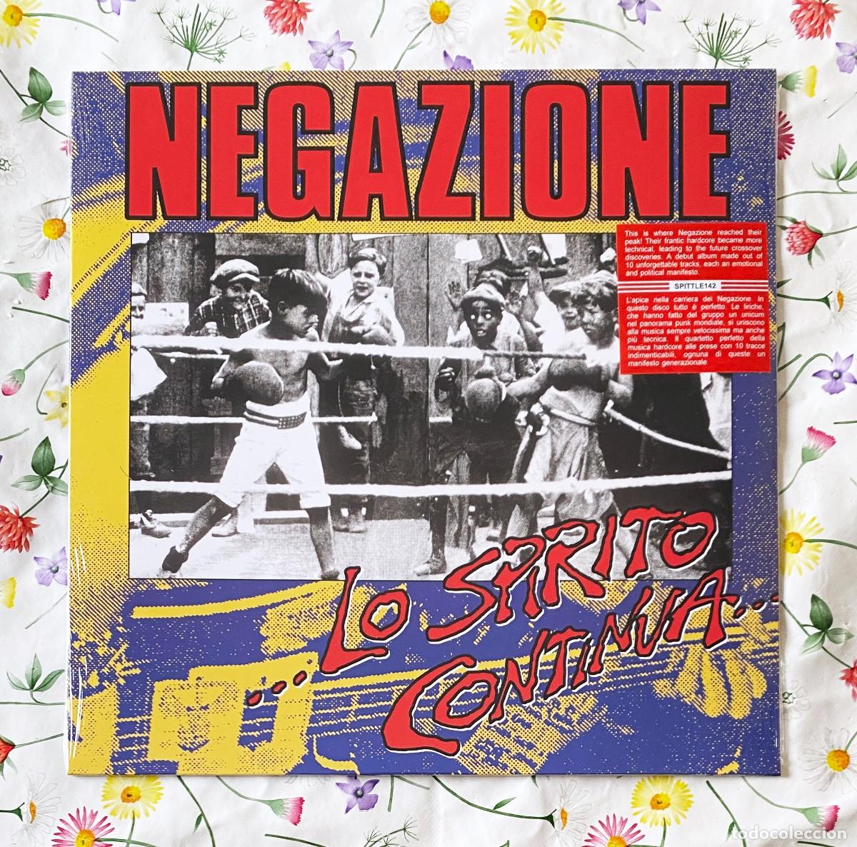 Discos de vinilo: Negazione - ...Lo Spirito Continua... 12'' LP nuevo precintado - hardcore punk crossover thrash