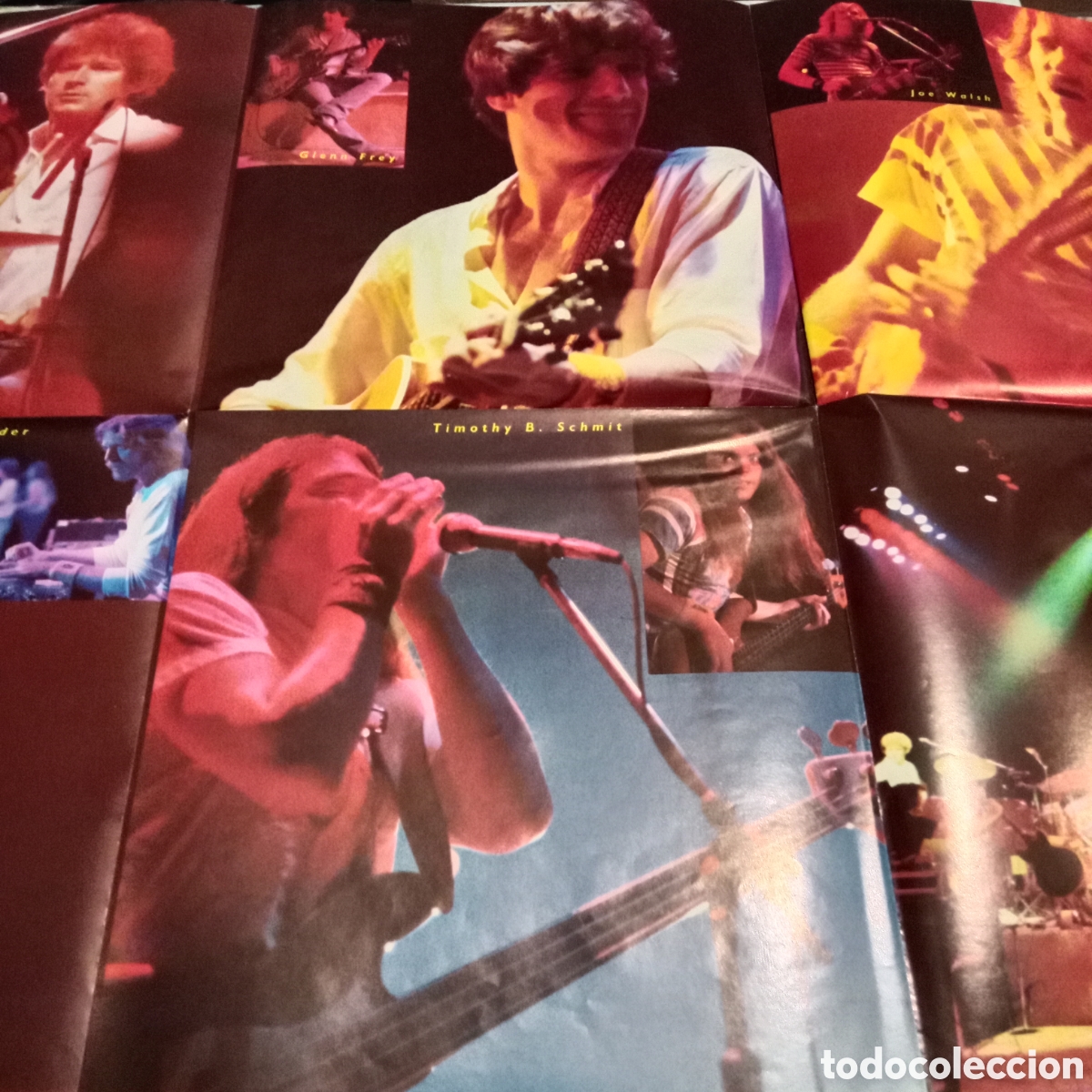 Discos de vinilo: EAGLES - EAGLES LIVE - LP DOBLE GATEFOLD + POSTER - Foto 7
