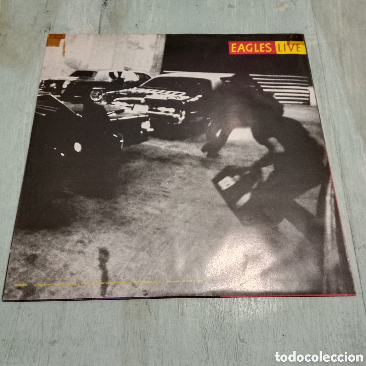 Discos de vinilo: EAGLES - EAGLES LIVE - LP DOBLE GATEFOLD + POSTER - Foto 9