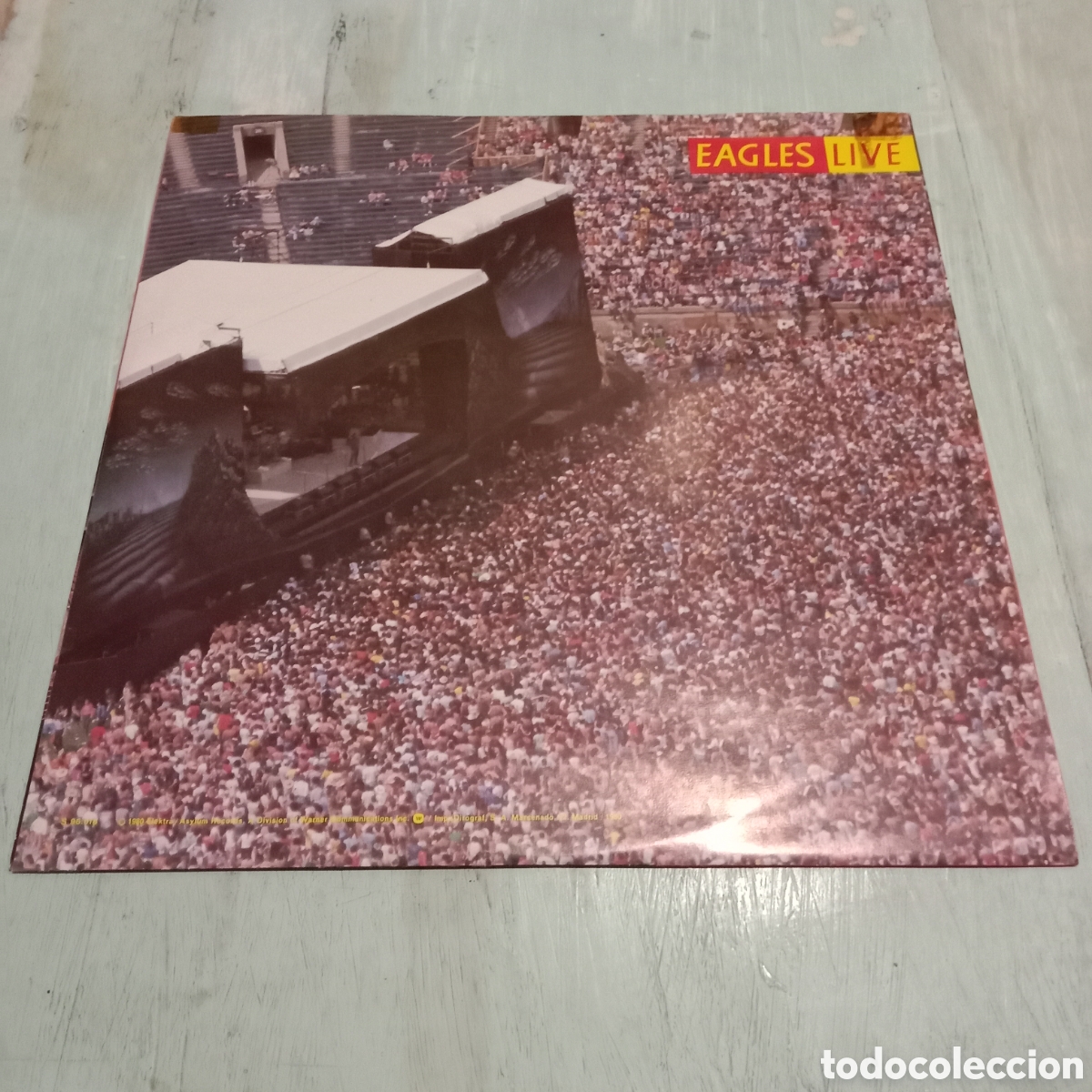 Discos de vinilo: EAGLES - EAGLES LIVE - LP DOBLE GATEFOLD + POSTER - Foto 12