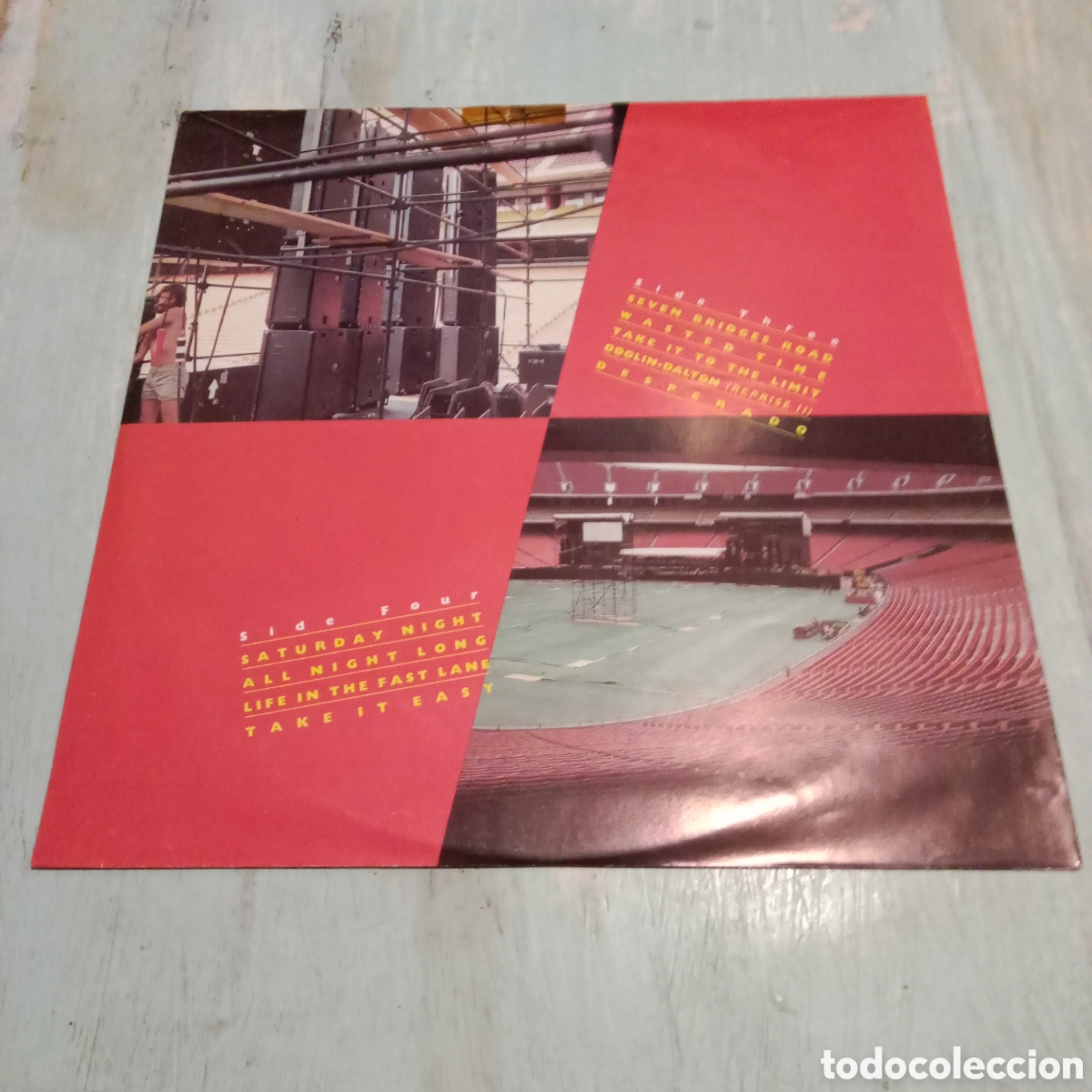 Discos de vinilo: EAGLES - EAGLES LIVE - LP DOBLE GATEFOLD + POSTER - Foto 13