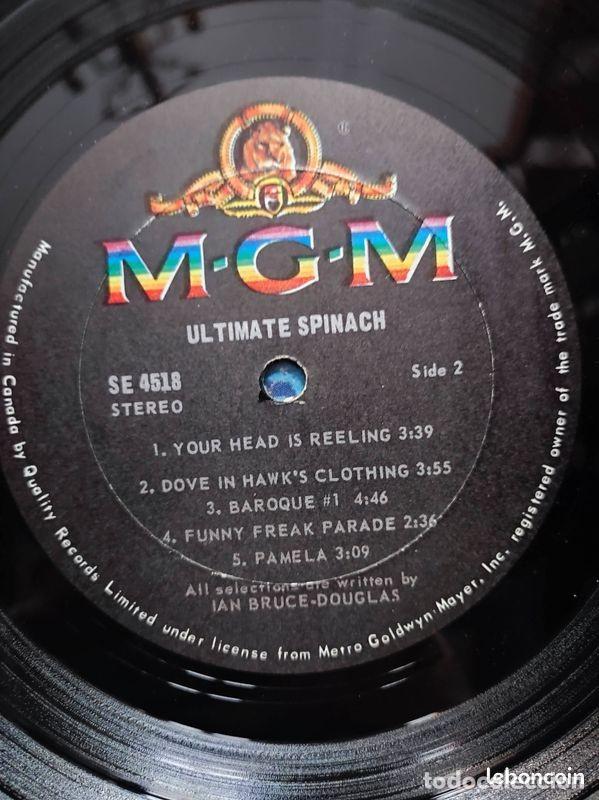 Discos de vinilo: Vinilo LP Ultimate Spinach - Self Titled (Original Canad&aacute; 1968 Gatefold) - Foto 9