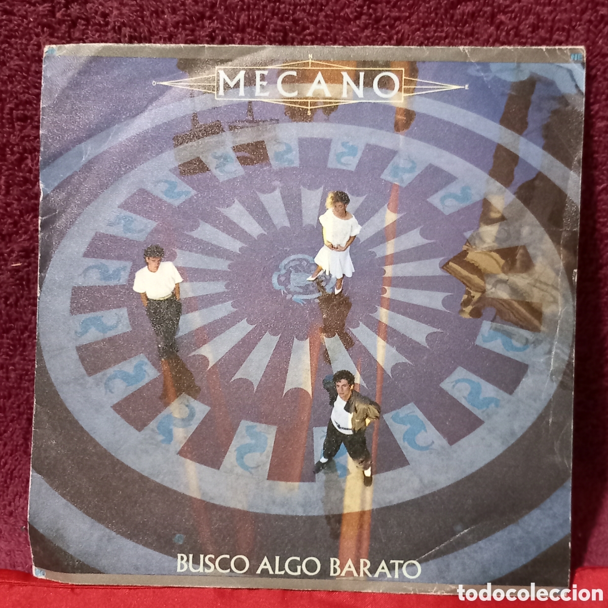 Discos de vinilo: SINGLE PROMO/MECANO-BUSCO ALGO BARATO(1984 CBS)
