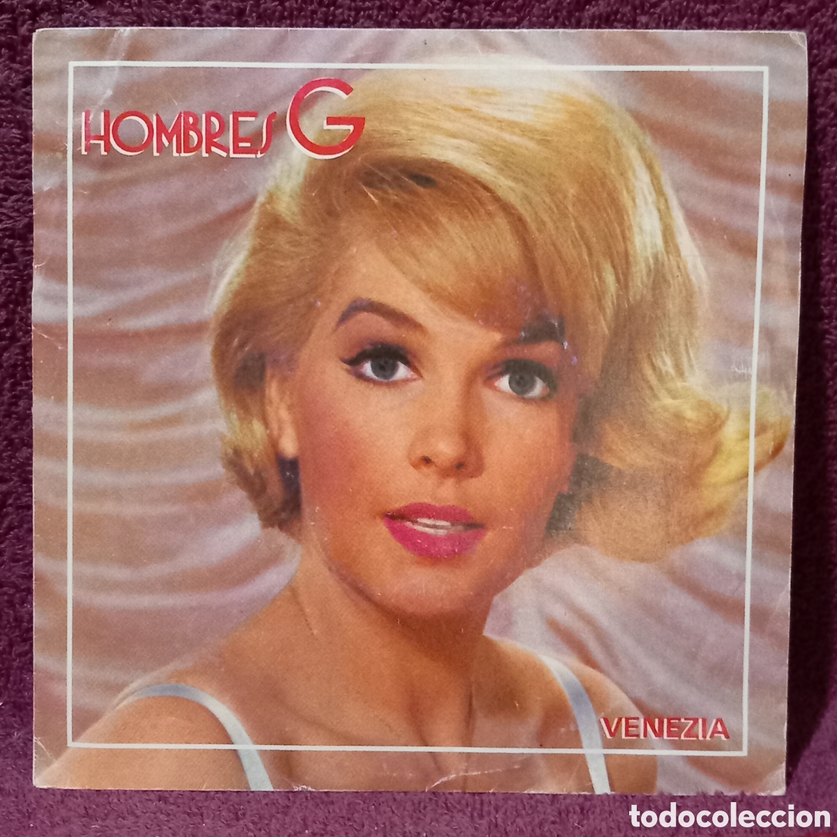 Discos de vinilo: SINGLE HOMBRES G/VENECIA(1985 TWINS)EXCELENTE ESTADO,