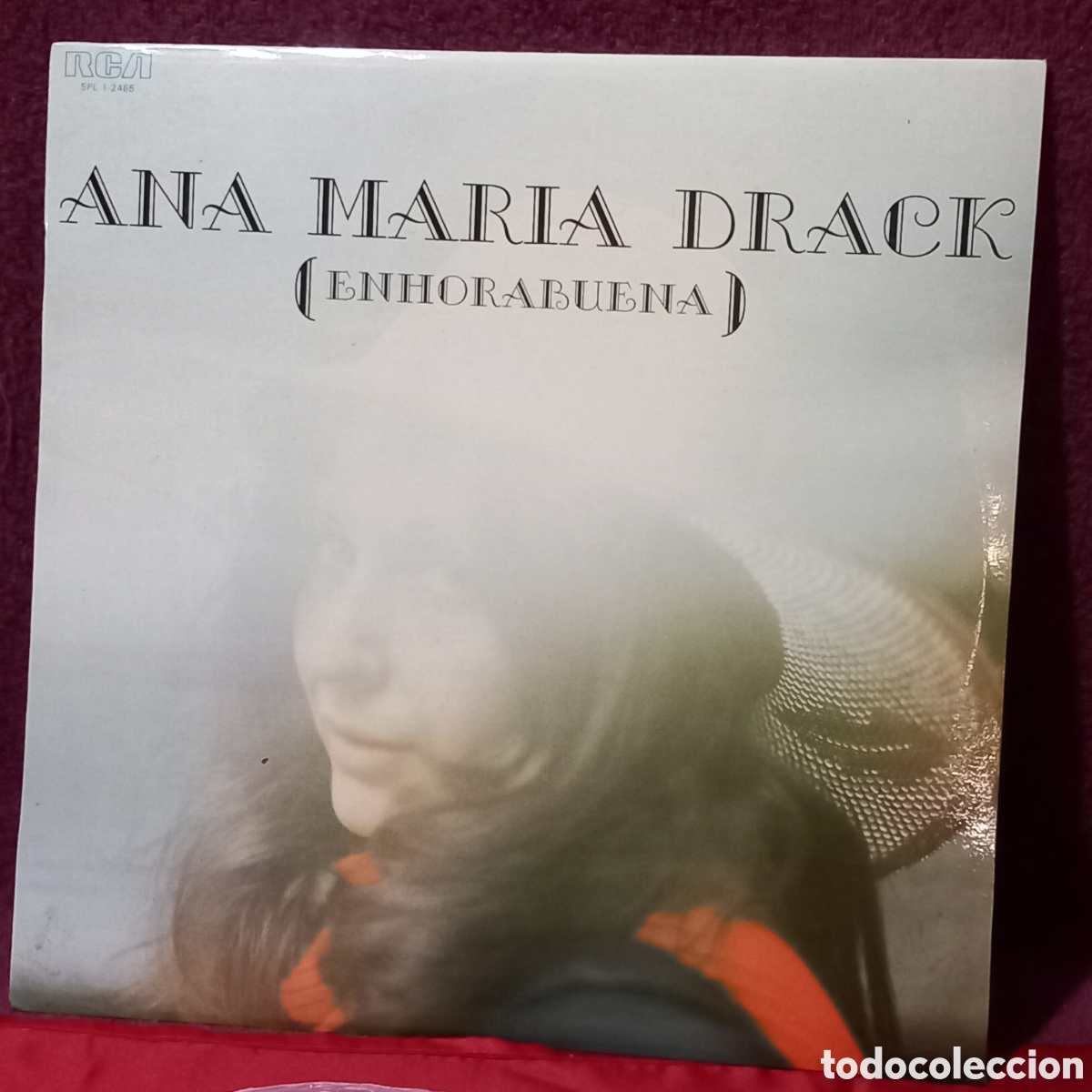 Discos de vinilo: LP PROMOCIONAL/ANA MARIA DRACK/ENHORABUENA (1976 RCA)CASI NUEVO COLECCIONISTA!!