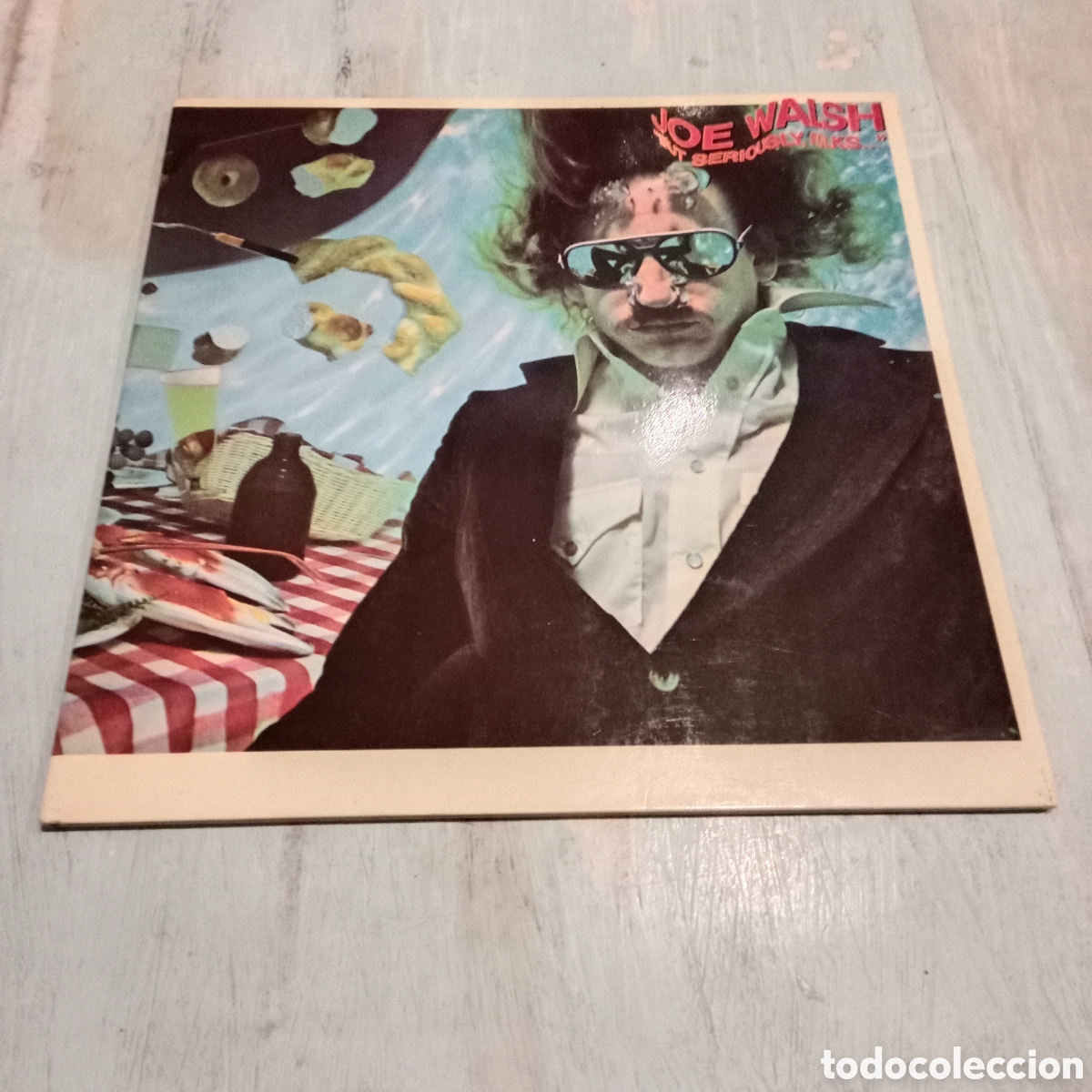 Discos de vinilo: JOE WALSH - &rdquo;BUT SERIOUSLY, FOLKS...&rdquo; - LP GATEFOLD