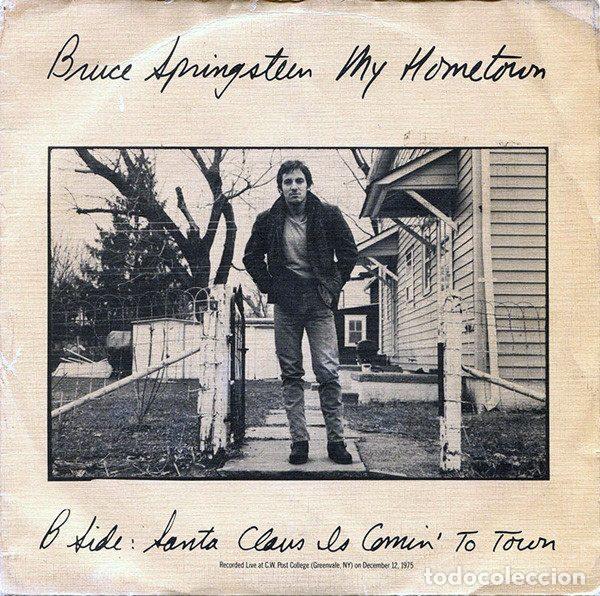 Discos de vinil: Bruce Springsteen &ndash; My Hometown / Santa Claus Is Comin' To Town (Vinyl, CBS CBS A 6773 (SG))