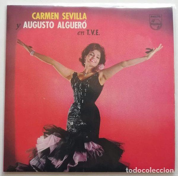 Disques de vinyle: Carmen Sevilla Y Augusto Alguer&oacute; &ndash; Carmen Sevilla Y Augusto Alger&oacute; En T.V.E (Vinyl, Philips 085)