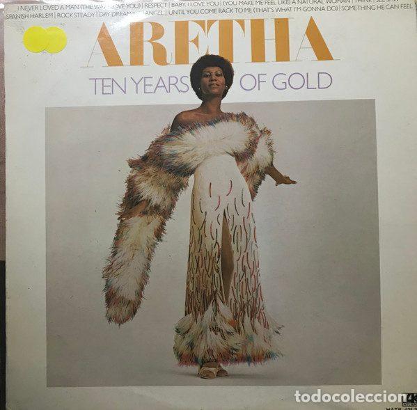 Disques de vinyle: Aretha Franklin &ndash; Ten Years Of Gold (Vinyl, Atlantic HATS 421-206)