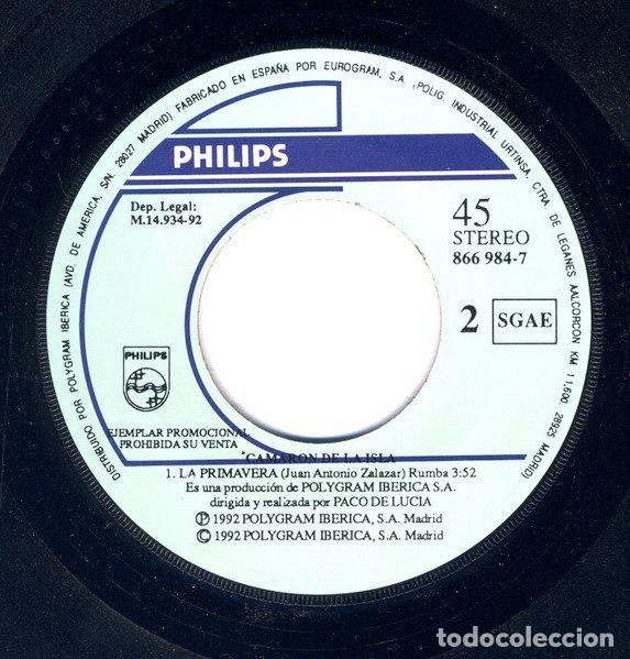 Discos de vinilo: Camar&oacute;n &ndash; La Primavera (Vinyl, Philips 866984-7) - Foto 4