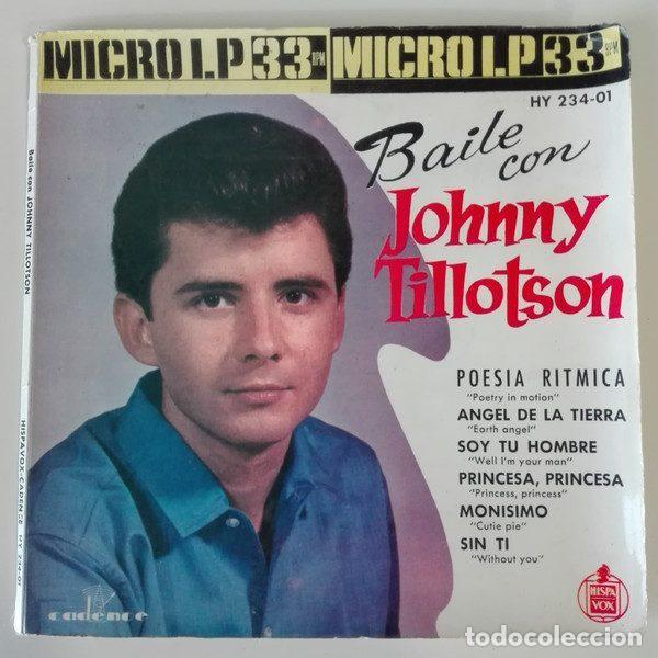 Disques de vinyle: Johnny Tillotson &ndash; Poetry In Motion (Vinyl, Hispavox HY 234-01)
