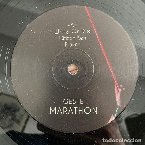 Discos de vinilo: Geste &ndash; Marathon (Vinyl, Fin De Si&egrave;cle FDS005) - Foto 3
