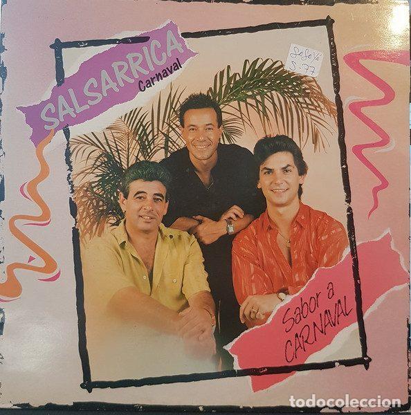 Discos de vinil: Salsarrica &ndash; Sabor A Carnaval (Vinyl, Lib&eacute;lula Records L-015)